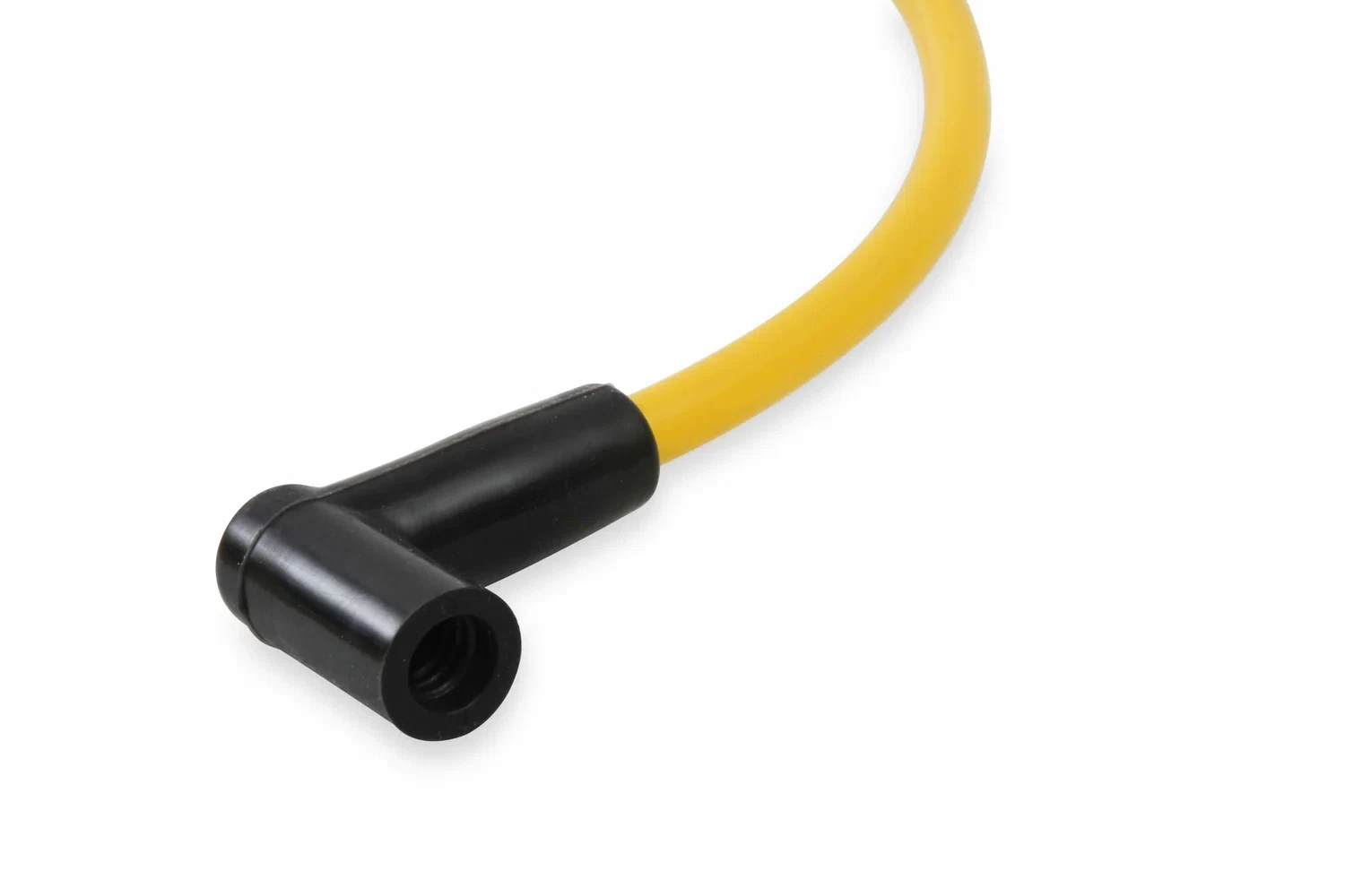 Spark Plug Wire-8mm-Custom w_ Graphite Core-Yellow w_ HEI Stock Style Boots-4056
